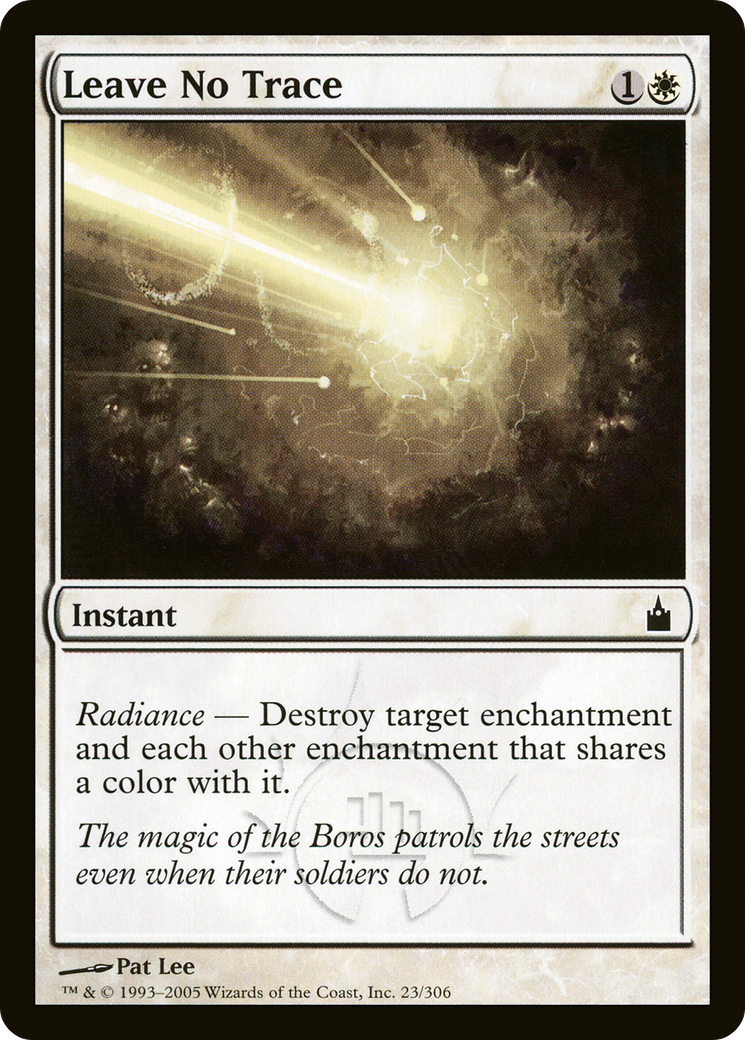 Leave No Trace (RAV-023) - Ravnica: City of Guilds Foil