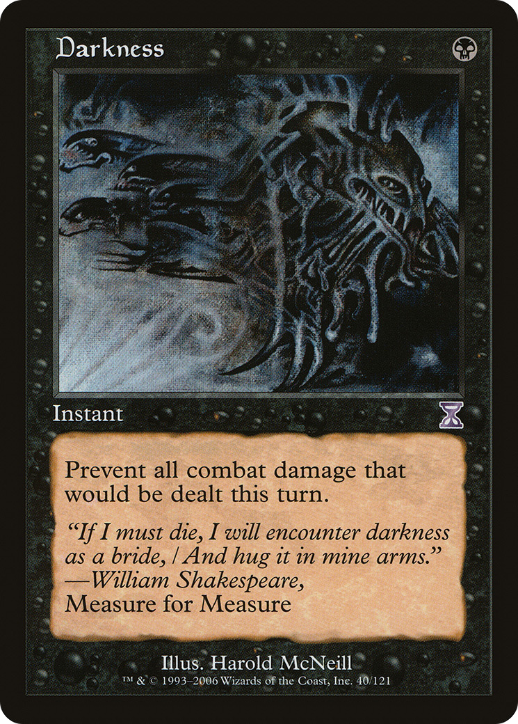 Darkness (TSB-040) - Time Spiral Timeshifted Foil