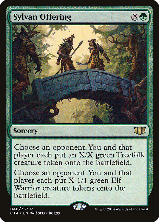 Sylvan Offering (C14-048) - Commander 2014