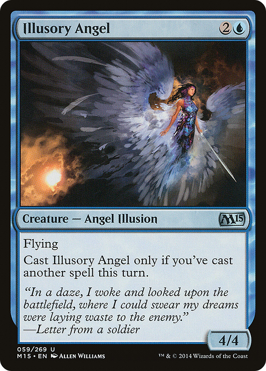 Illusory Angel (M15-059) - Magic 2015 Foil