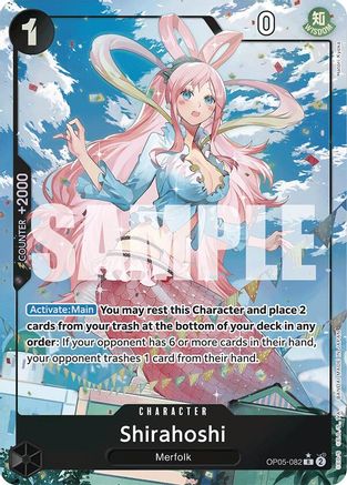 (OP05-082) Shirahoshi (OP05-082) (Full Art) - Premium Booster -The Best- Foil