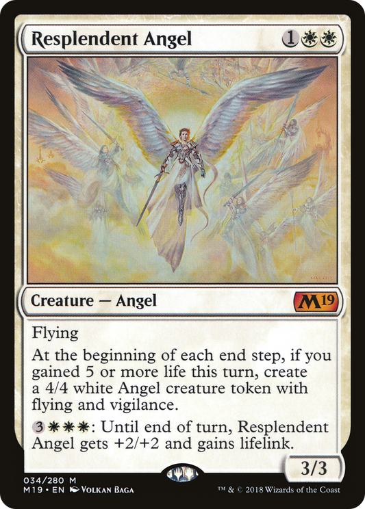 Resplendent Angel (M19-034) - Core Set 2019