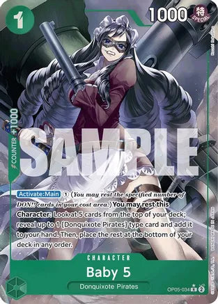 Baby 5 (Full Art) (OP05-034) - Premium Booster