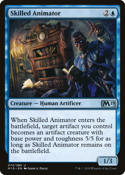 Skilled Animator (M19-073) - Core Set 2019