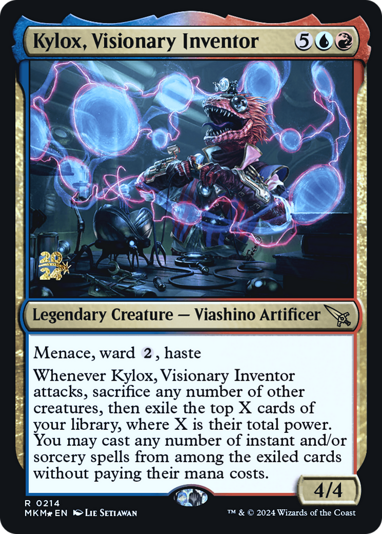 Kylox, Visionary Inventor (PMKM-214S) - Murders at Karlov Manor Promos Foil