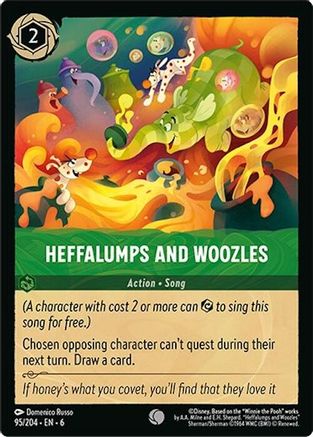 Heffalumps and Woozles (95/204) - Azurite Sea