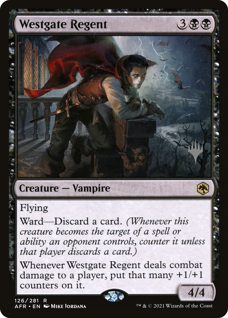Westgate Regent (PPAFR-126P) - Adventures in the Forgotten Realms Promos (Promo Pack) Foil