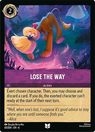 (63/204) Lose the Way - Azurite Sea Cold Foil