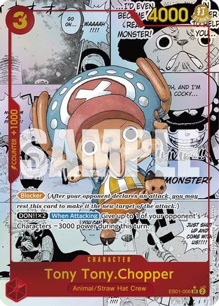 Tony Tony.Chopper (Alternate Art) (Manga) (EB01-006) - Premium Booster