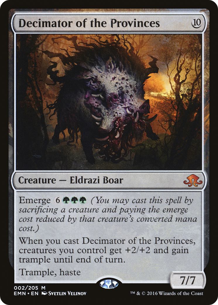 Decimator of the Provinces (EMN-002) - Eldritch Moon Foil