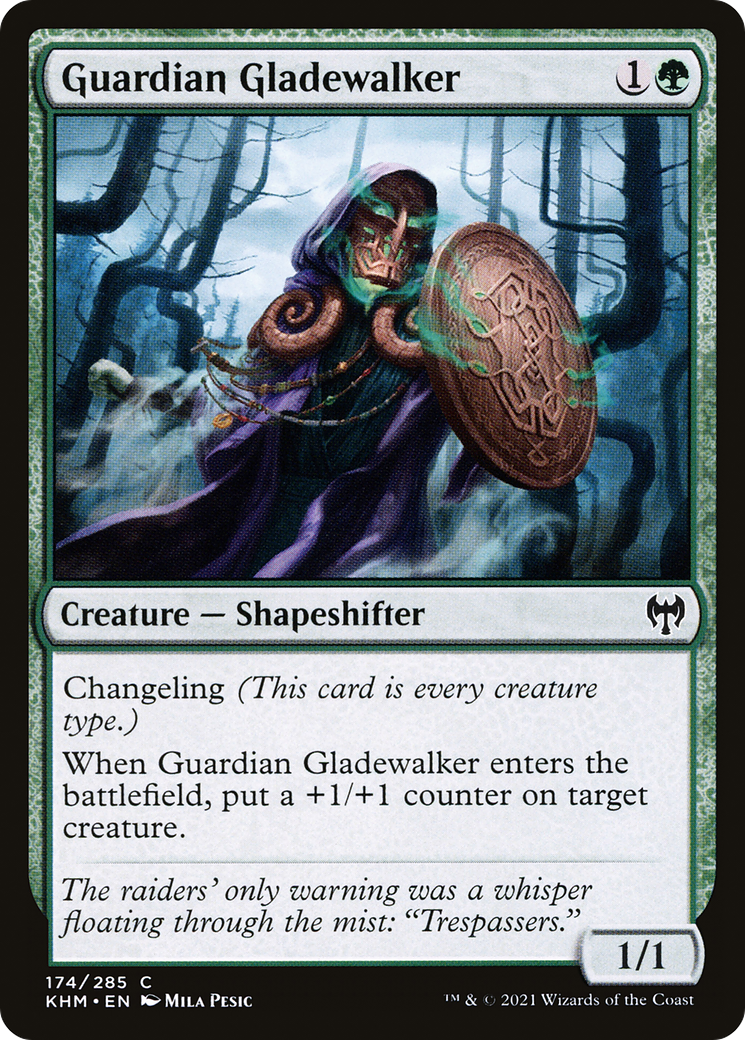 Guardian Gladewalker  (KHM-174) - Kaldheim Foil