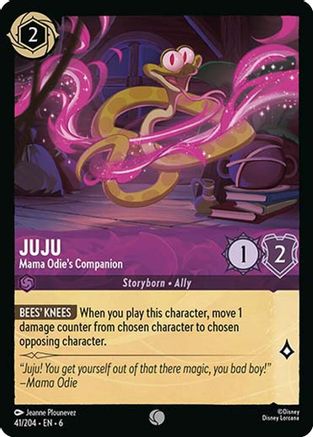 Juju - Mama Odie's Companion (41/204) - Azurite Sea Cold Foil