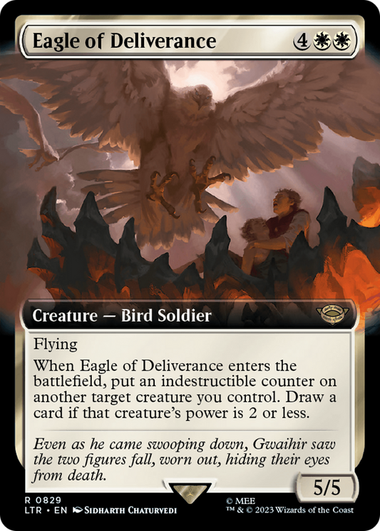 Eagle of Deliverance (LTR-829) - The Lord of the Rings: Tales of Middle-earth: (Extended Art)