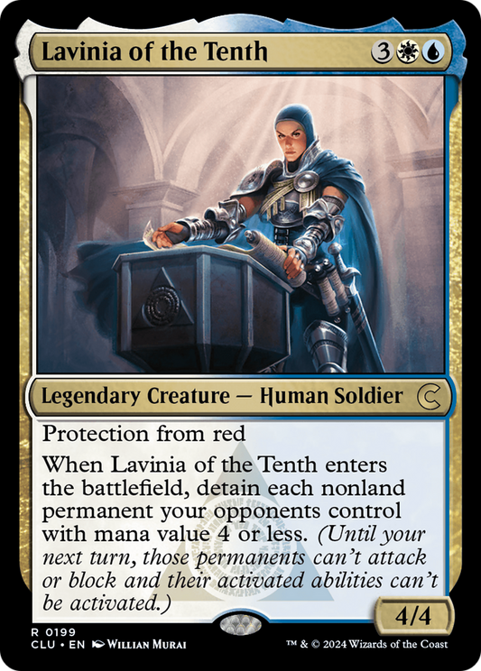 Lavinia of the Tenth (CLU-199) - Ravnica: Clue Edition