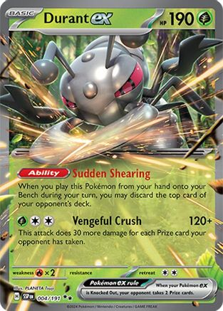 Durant ex 4 - SV08 Surging Sparks Holofoil