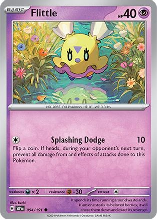 Flittle (94/191) - SV08 Surging Sparks Reverse Holofoil - Common