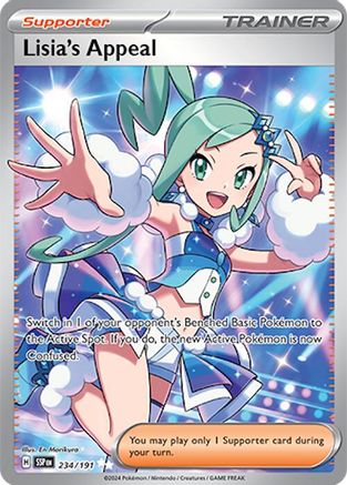 Lisia's Appeal (234/191) - SV08 Surging Sparks Holofoil - Ultra Rare