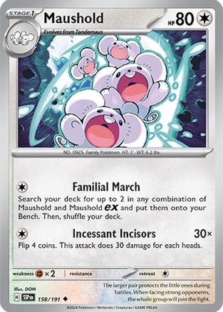 Maushold (158/191) - SV08 Surging Sparks  - Uncommon
