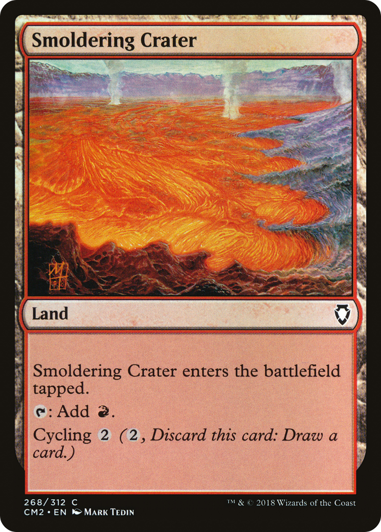 Smoldering Crater (CM2-268) - Commander Anthology Volume II