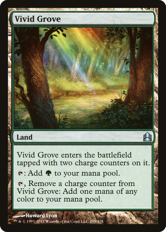 Vivid Grove (CMD-295) - Commander 2011