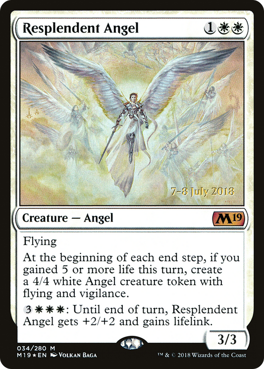 Resplendent Angel (PM19-34S) - Core Set 2019 Promos Foil