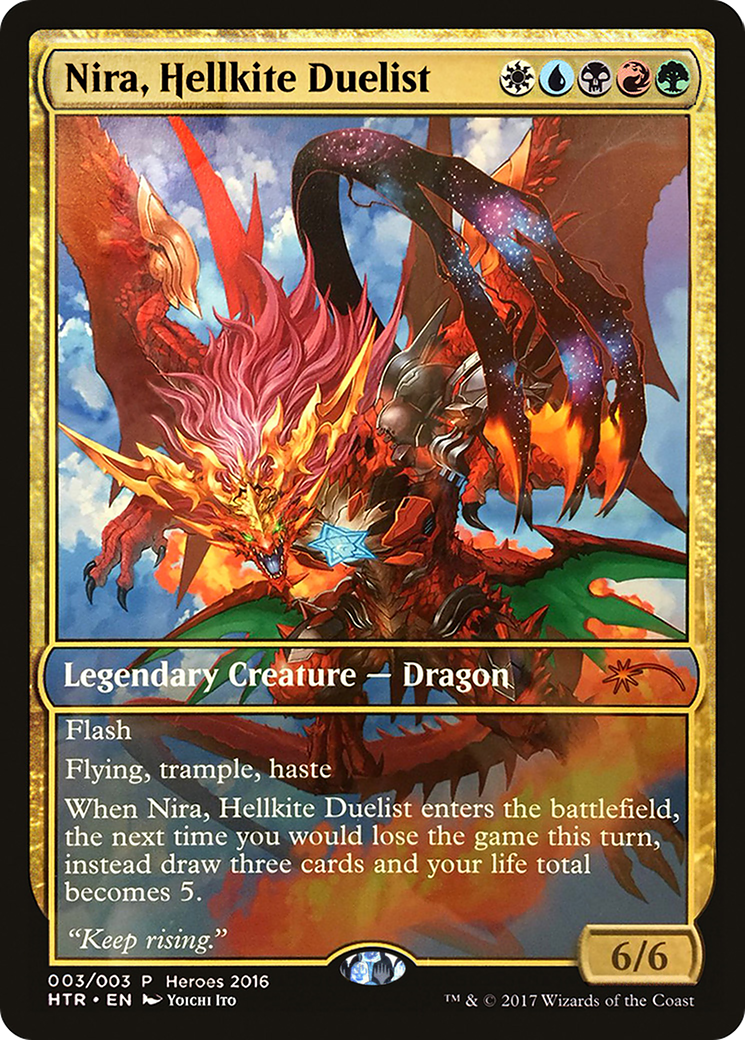 Nira, Hellkite Duelist (HTR16-003) - 2016 Heroes of the Realm