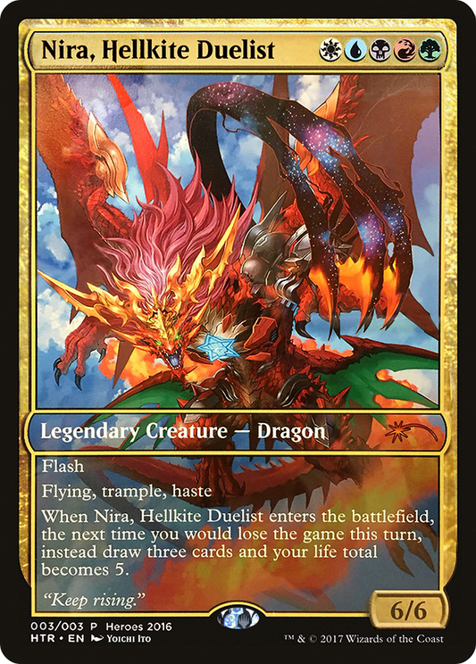 Nira, Hellkite Duelist (HTR16-003) - 2016 Heroes of the Realm