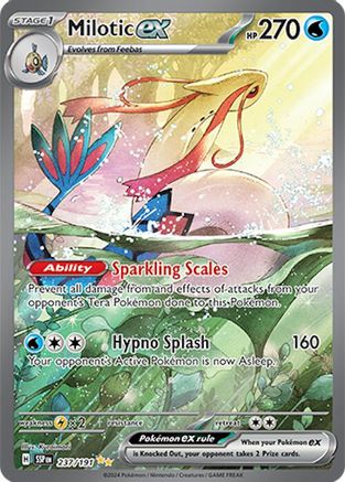 Milotic ex (237/191) - SV08 Surging Sparks Holofoil - Special Illustration Rare