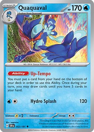 Quaquaval (52/191) - SV08 Surging Sparks  - Uncommon