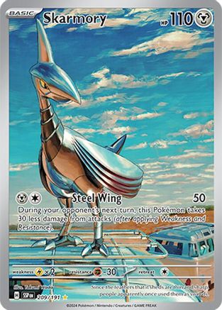 Skarmory (209/191) - SV08 Surging Sparks Holofoil - Illustration Rare