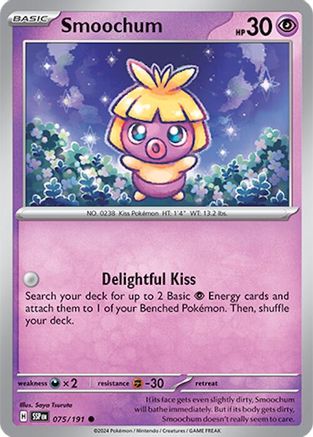 Smoochum (75/191) - SV08 Surging Sparks  - Common