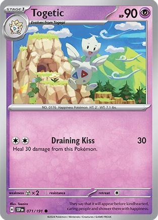 Togetic (71/191) - SV08 Surging Sparks  - Common
