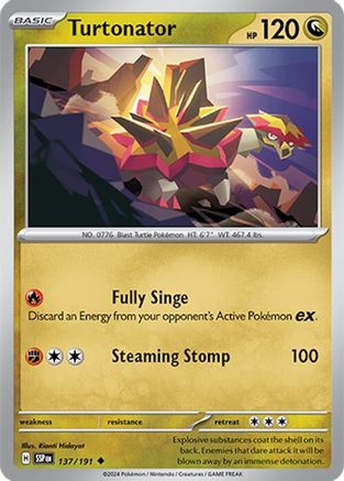 Turtonator (137/191) - SV08 Surging Sparks  - Uncommon