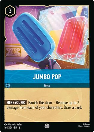 (168/204) Jumbo Pop - Azurite Sea Cold Foil