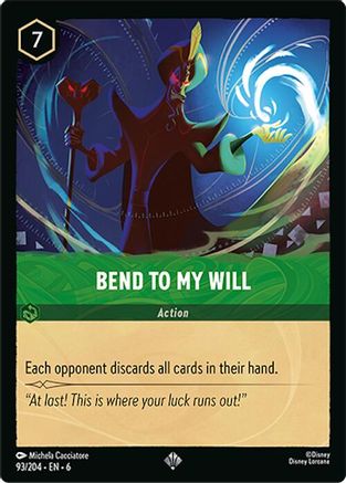 Bend to My Will (93/204) - Azurite Sea