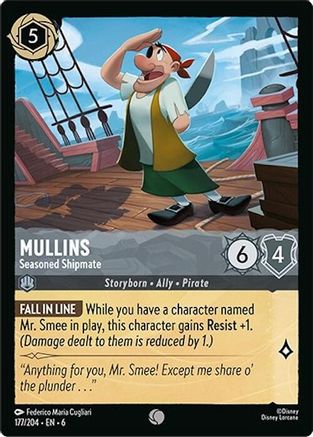 Mullins - Seasoned Shipmate (177/204) - Azurite Sea