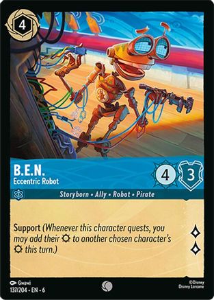 (137/204)  B.E.N. - Eccentric Robot - Azurite Sea  Normal