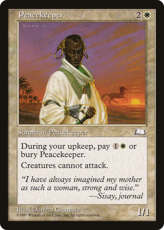 Peacekeeper (WTH-022) - Weatherlight