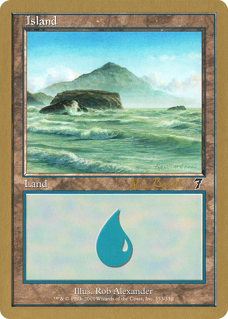 Island (WC01-AB333) - World Championship Decks 2001