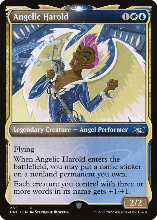 Angelic Harold (Showcase) (UNF-255) - Unfinity: (Showcase)