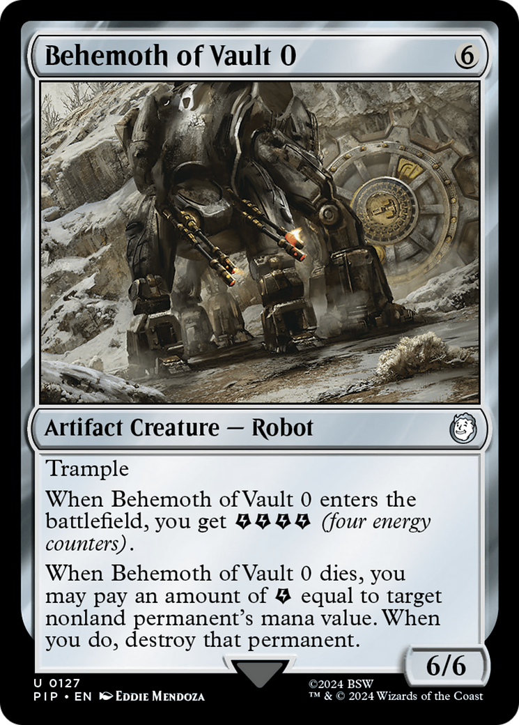 Behemoth of Vault 0 (PIP-127) - Fallout