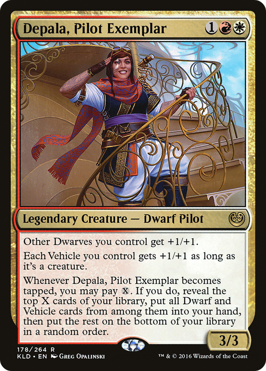 Depala, Pilot Exemplar (KLD-178) - Kaladesh Foil