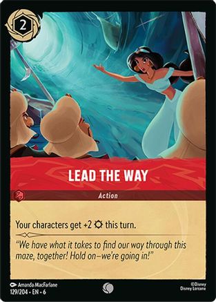 (129/204)  Lead the Way - Azurite Sea  Normal