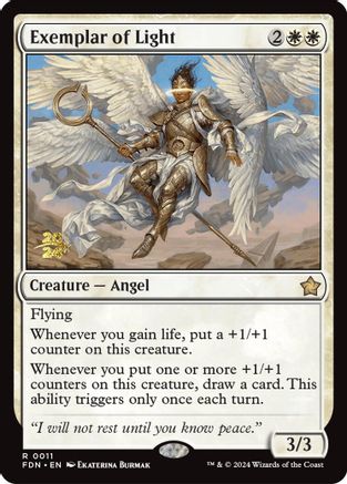 Exemplar of Light (-011) - Prerelease Cards