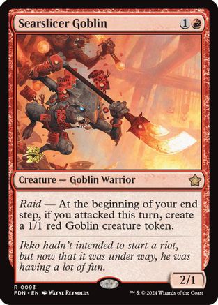 Searslicer Goblin (-093) - Prerelease Cards