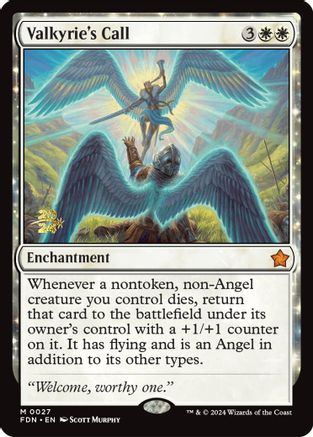 Valkyrie's Call (-027) - Prerelease Cards Foil