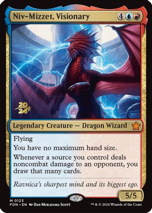 Niv-Mizzet, Visionary (-123) - Prerelease Cards