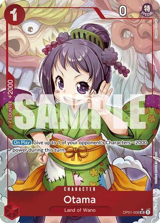(OP01-006) Otama (Full Art) - Premium Booster -The Best- Foil