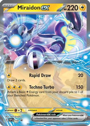Miraidon ex (143) - SV Scarlet & Violet Promo Cards Holofoil - Promo