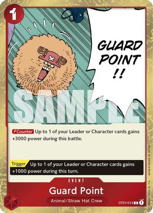 (ST01-014) Guard Point (Jolly Roger Foil) - Premium Booster -The Best- Foil